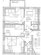 3-Zimmer-Wohnung