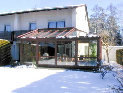 Gepflegte Haushlfte - Wintergarten